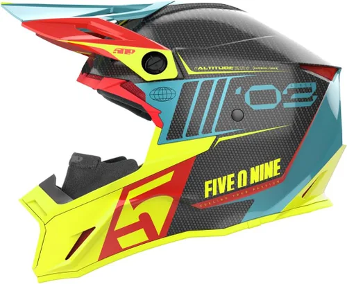 Vista 2 de 509 Altitude 2.0 Casco de fibra de carbono para moto de nieve Ultrabeast