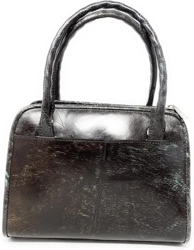 Vista 2 de Patricia Nash Tooled - Bolso de cuero París pequeño turquesa