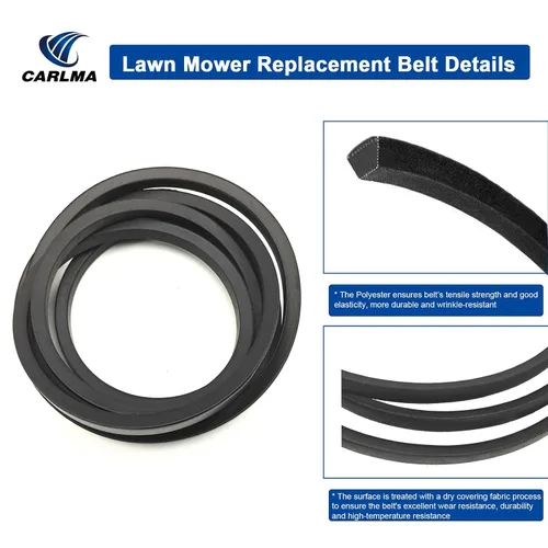 Vista 2 de Cinturón de cubierta de 48 pulgadas para John Deere GX21833 para John Deere GX20571 L120 L130 D140 D150 D155 D160 E140 E150 E160 E170 LA130 LA140