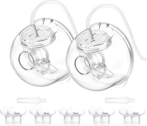 Vista 10 de Juego de piezas de bomba de 10 piezas, 2 protectores de reflujo, 2 tubos de membrana y 4 válvulas de pico de pato, piezas de repuesto para extractor