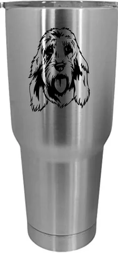Vista 487 de Cairn Terrier - Vaso grabado con temática de perro, 30 onzas