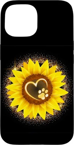 Vista 6 de Sunflower Paw Cat Dog Heart Case for iPhone 16