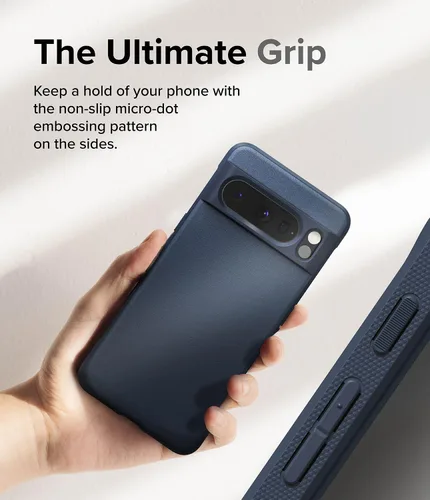 Vista 6 de Ringke Onyx - Funda compatible con Google Pixel 8 Pro [Navy] + doble película fácil compatible con Google Pixel 8 Pro