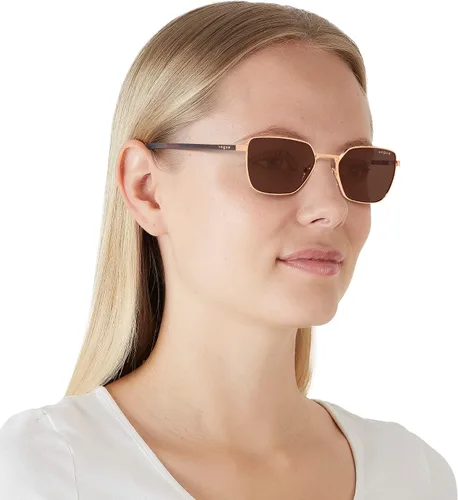 Vista 5 de Vogue Eyewear Woman Sunglasses Gunmetal Frame, Dark Green Lenses, 53MM