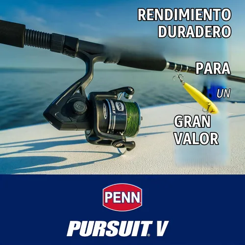 Vista 3 de Carrete giratorio y caña de pescar PENN Pursuit III & Pursuit IV