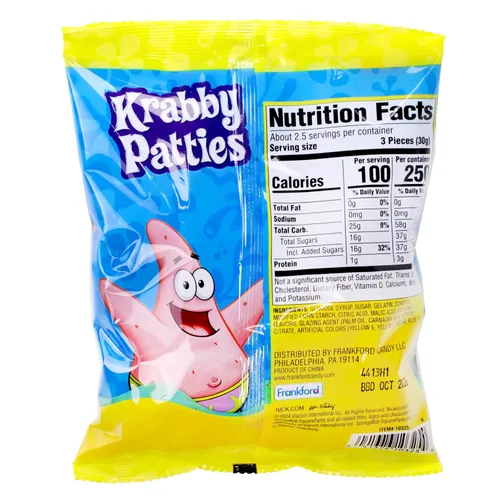 Vista 2 de Krabby Patties Original Peg Bag