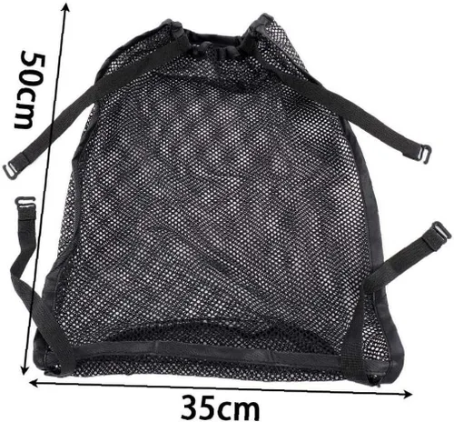 Vista 4 de 1 bolsa de red para cochecitos, cochecitos y cochecitos, red universal de compras con forro de nailon, bolsas de compras, cochecitos, bolsa de red