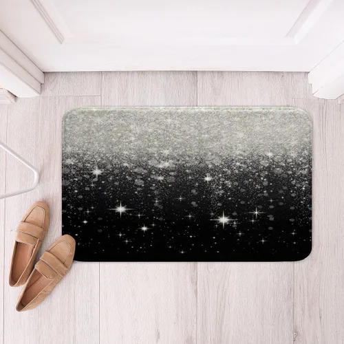Vista 13 de Feelyou Tapete de baño con estampado floral de rosas 3D, antideslizante, tapete absorbente para baño, bañera, ultrasuave, lavable a máquina, 16 x 24