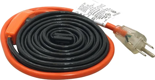 Vista 10 de Frost King HC3A - Kit de cables calefactores automáticos, cables de calefacción eléctricos, 3 pies, color negro