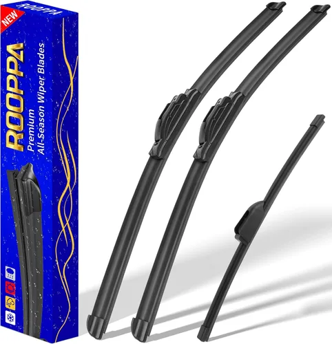 Vista 22 de 3 limpiaparabrisas de repuesto para Mini Cooper 2006-2011, cuchillas limpiaparabrisas de repuesto de equipo original - 19"/18"/10" pulgadas