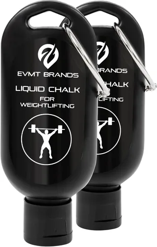 Vista 14 de Liquid Chalk, Mess Free Gym Chalk for Weightlifting, Gymnastics, Rock Climbing, Dancing. Sweat Resistant and Long Lasting for Stronger Grip.