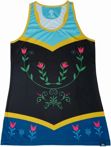 Vista 11 de Gone For a Run Camisetas sin mangas de rendimiento para mujer Vestido de princesa y de cuento de hadas para correr Varios diseños Todas