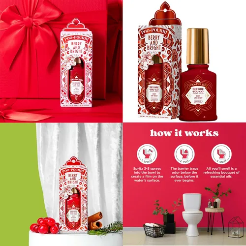 Vista 5 de Poo-Pourri Vainilla Menta, Tropic Like Its Hot, y Peaches & Cream Set de 2 onzas