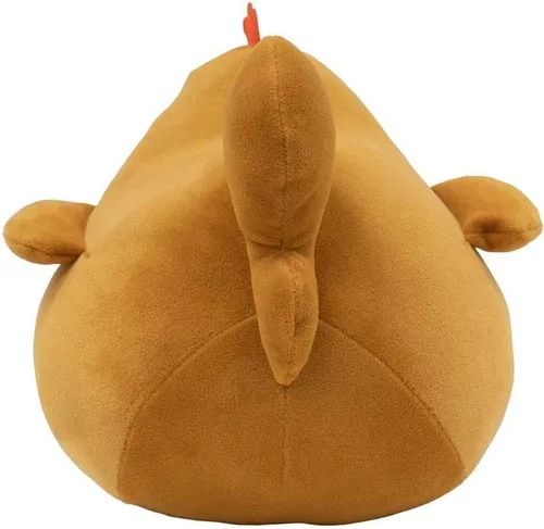Vista 5 de Muñeco de peluche Stardew Valley de Apple Junimo, figura de muñeca de 10" (pollo marrón), plantas de peluche, animal de peluche verde, almohada
