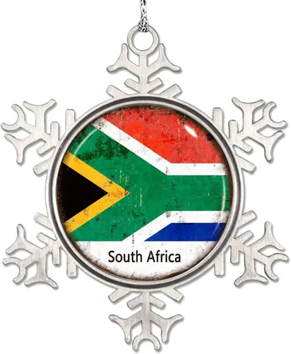 Vista 18 de Adornos de Navidad con bandera palestina 2023, adorno de copo de nieve para decoración de árbol de Navidad, decoración de árbol de Navidad