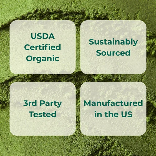 Vista 8 de Kuli Kuli Pure Organic Moringa Leaf Cápsulas de energía natural Superfood 60ct