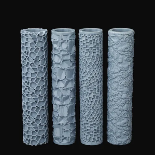 Vista 7 de Set de rodillos de terreno para modelado de espuma – Construye impresionantes techos para paquetes de terreno DND, bloques de construcción de As744-c