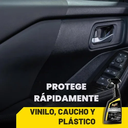 Vista 2 de Kit de limpieza para el interior del automóvil Meguiar's, Protector de interior Exterior & Interior Protectant with UV Clear Coat Technology