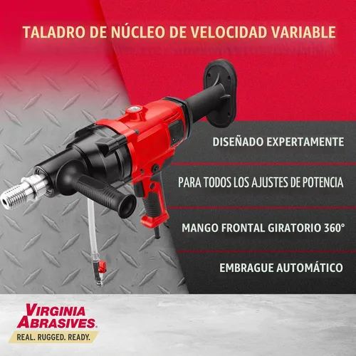 Vista 2 de Taladro de núcleo de hormigón, velocidad variable, embrague automático, mano