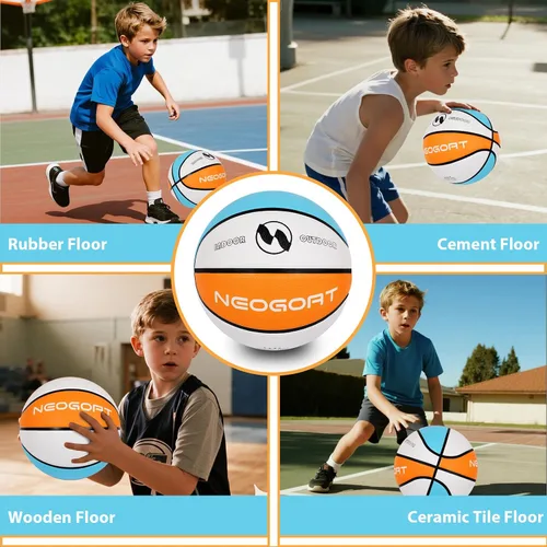 Vista 48 de Kids Toddler Youth Size 3/4/5 Basketball 22/25.5/27.5