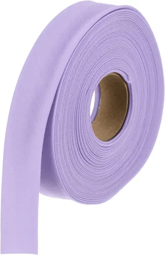 Vista 154 de MECCANIXITY Cinta al bies de doble pliegue de 1 pulgada, cinta al bies de poliéster continua a granel para coser, costura, acolchado, dobladillo