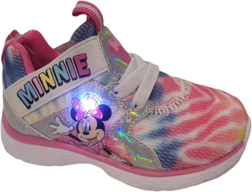 Vista 5 de Disney Minnie Mouse - Tenis deportivos iluminados para niña (bebéniña pequeña)