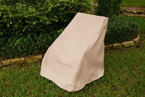 Vista 4 de KoverRoos Weathermax 49812 - Funda para sillón con respaldo alto, 32 pulgadas de ancho por 33 pulgadas de diámetro por 40 pulgadas de alto, tostada