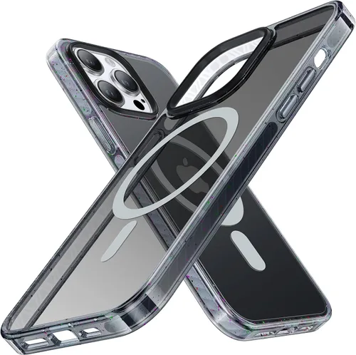 Vista 13 de TORRAS Funda Mate Mejorada para Estuche iPhone 14 Pro,[Protección de Grado Militar 12FT][Compatible con MagSafe] Cubierta de Teléfono Translúcida