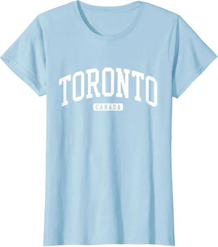 Vista 22 de Camiseta estilo universitario de Toronto Canada, Negro