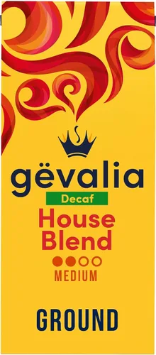 Vista 11 de Gevalia Café molido, House Blend descafeinado tostado medio, bolsa de 12 onzas