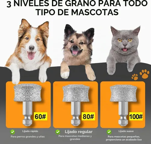 Vista 3 de IREDOON - Cabezal de repuesto para molinillo de uñas para perros para la mayoría de marcas y todas las mascotas, 1 unidad