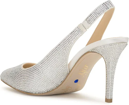 Vista 6 de Jessica Simpson Zapatos de tacón Arerra Slingback para mujer