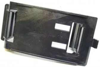 Vista 2 de Volvo Retenedor de carenado de chasis de camión 82437425, acero negro, talla única, galvanizado por inmersión en caliente, grado industrial, 10 años