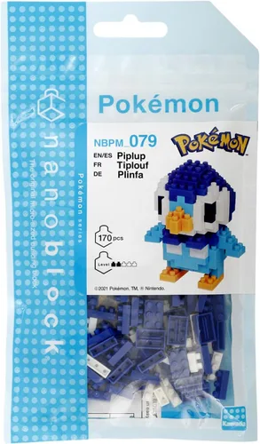 Vista 2 de Nanoblock Pokémon - Piplup