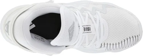 Vista 5 de adidas Tenis unisex para adultos D.o.n. Issue 2 para patio de interior, BlancoNegroTinte Cielo