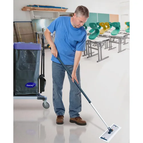 Vista 3 de Taski D7520281 Ultra Plus - Marco de trapeador, cabezal de trapeador comercial resistente, 24 pulgadas de ancho (23.6 in)
