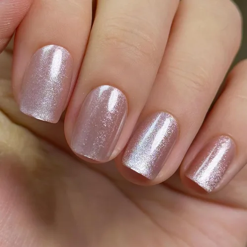 Vista 26 de CurvLife - Uñas postizas cuadradas cortas a presión, color blanco brillante Cuadrado Gradiente Blanco