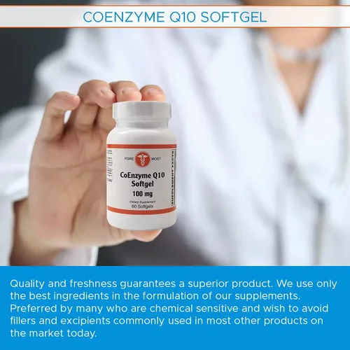 Vista 6 de Holistic Health CoEnzyme Q10 100 mg 60 cápsulas blandas