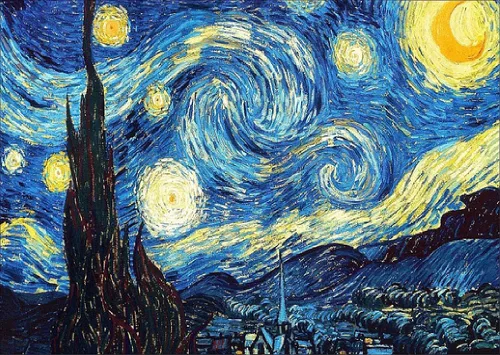 Vista 13 de VeGuude Kits de Pintura de Diamantes para Adultos, Paquete de 6 Kits de Arte de Diamantes Noche Estrellada de Van Gogh, Manualidades DIY de Taladro