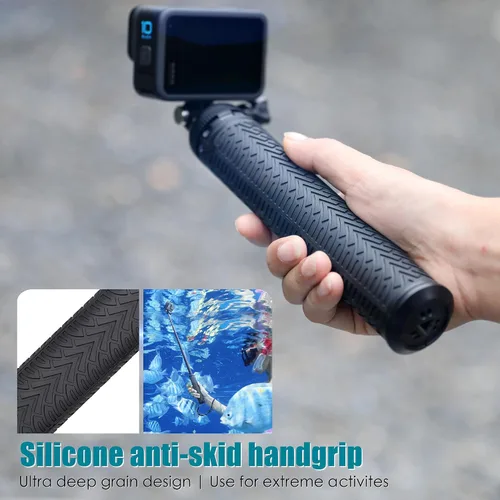 Vista 6 de Soporte extensible de trípode para selfie stick de 28