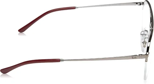 Vista 3 de Ray-Ban RX6444 Square Prescription Eyeglass Frames