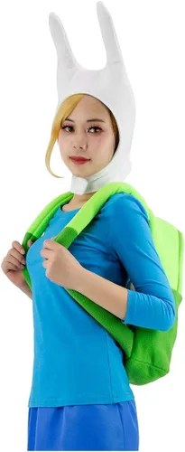 Vista 7 de DAZCOS Fionna - Mochila de cosplay verde para disfraz de anime