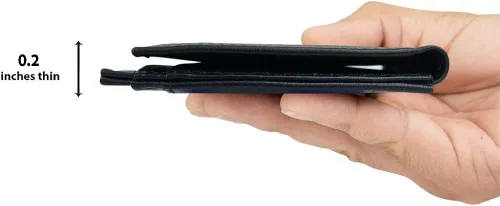 Vista 4 de Kenneth Cole REACTION Cartera con bolsillo frontal RFID para hombre