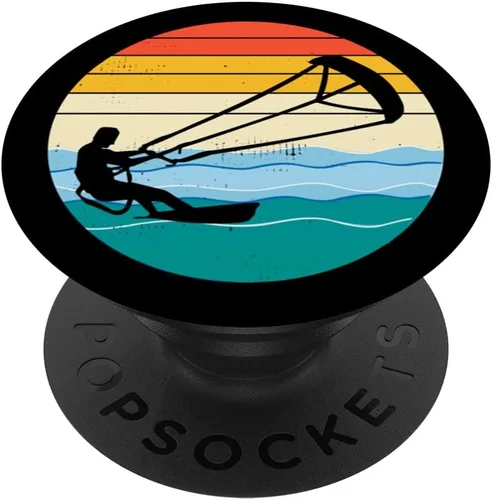 Vista 6 de Kitesurfer Beach Hobby PopSockets MagSafe PopGrip para iPhone