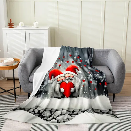 Vista 39 de Erosebridal American Flag Throw Blanket 40x50 Inch Sofa Bed Couch Decor,Rustic Deer Hunting Fleece Blanket for Kids Boys Girls,Farmhouse Cabin Bed