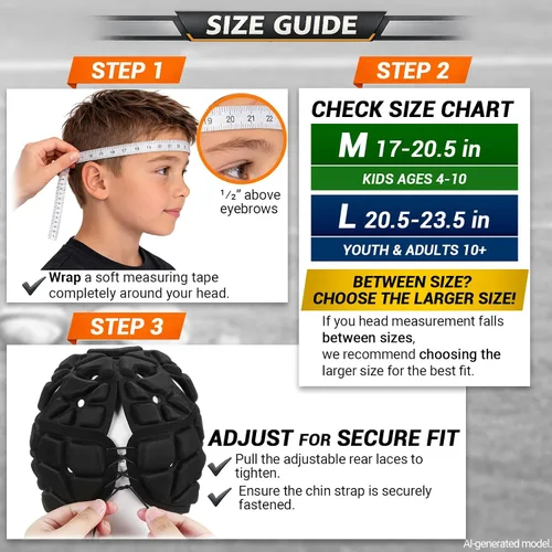 Vista 2 de Flag - Casco de fútbol juvenil de carcasa suave para fútbol 7v7, casco de carcasa suave para bandera de fútbol para niños y adultos, casco de rugby