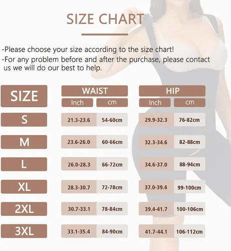 Vista 5 de welooc Fajas colombianas moldeadoras de cuerpo completo para mujer, ropa de compresión