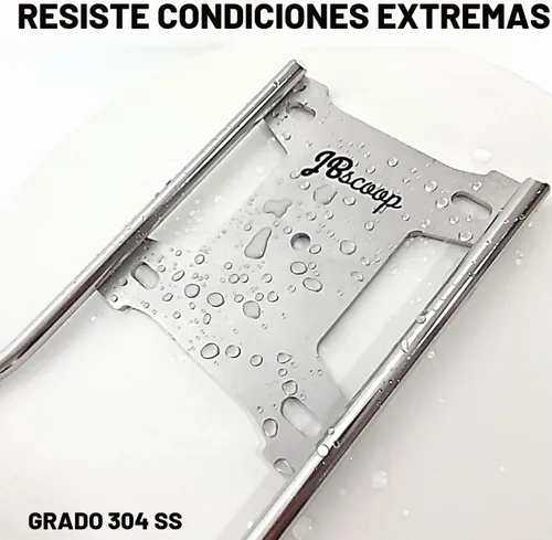 Vista 4 de JBscoop Soporte de manguera grande de acero inoxidable, colgador de manguera resistente (1)
