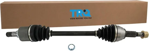 Vista 48 de TRQ Conjunto de eje CV delantero del lado del conductor o del pasajero Compatible con Subaru Crosstrek 2016-2017 2014-2015 XV Crosstrek Para