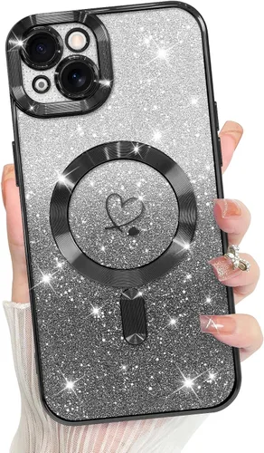 Vista 50 de Bonoma Compatible with iPhone 17 Pro Max Case 2025 Heart Checkered -Gold A cuadros-oro